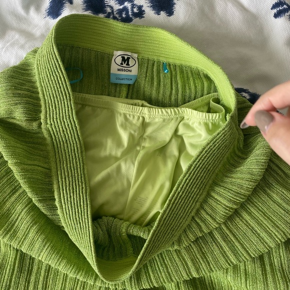 Missoni green pants - Picture 1 of 6